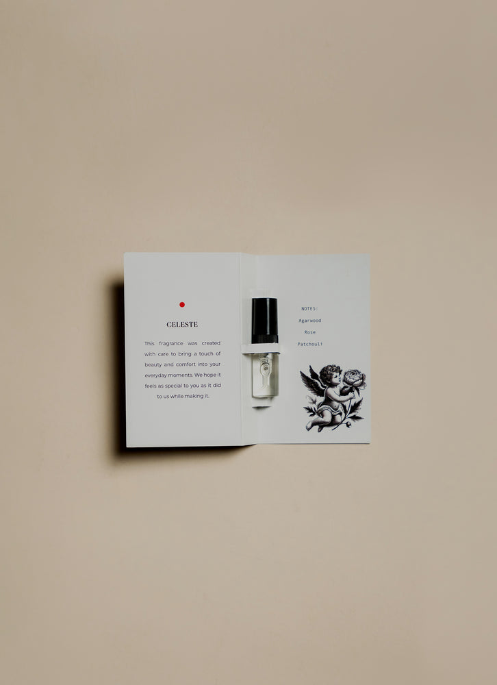 CELESTE  AGARWOOD • ROSE • PATCHOULI